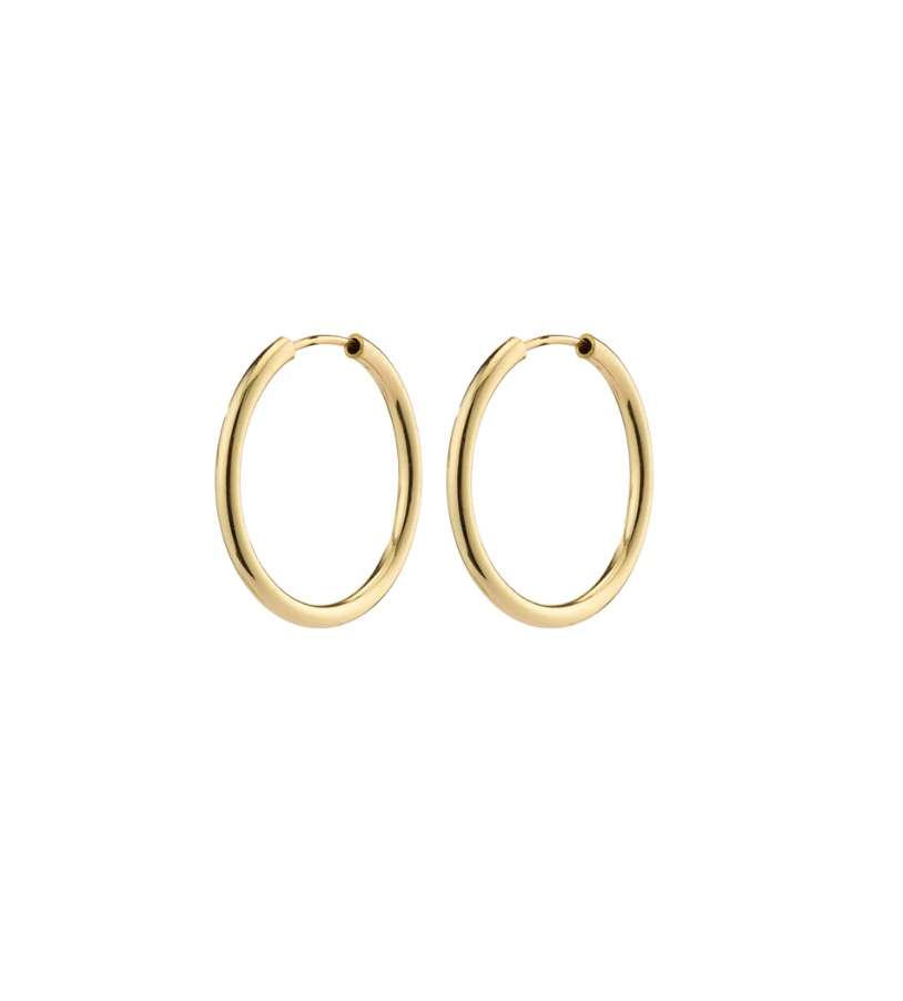 Pilgrim April Sm Hoop Gold