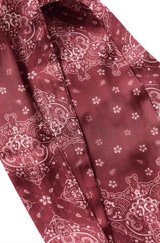 Cream Tie Scarf Cabanet