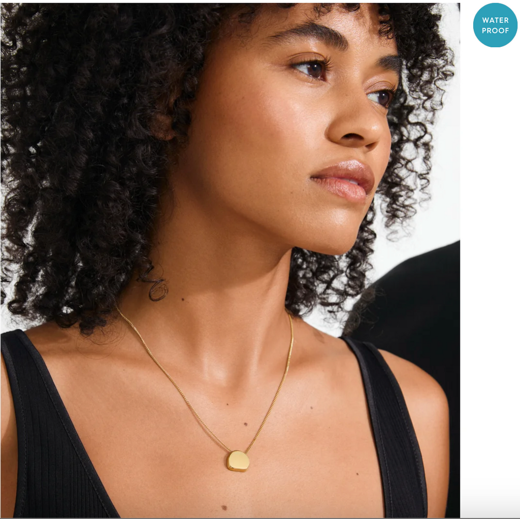 Pilgrim Presence Coin Necklace Gold