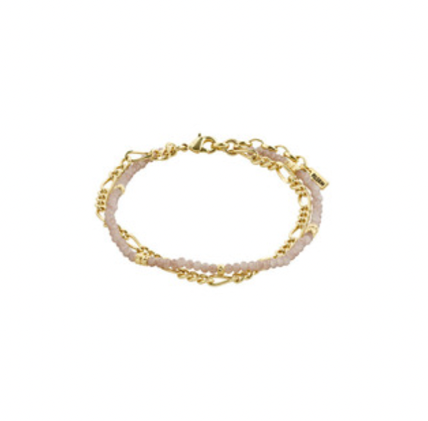 Pilgrim Thankful 2in1 Bracelet  Gold